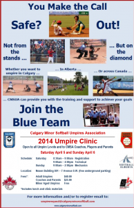 2014 Umpire Clinic @ Nexen Buliding | Calgary | Alberta | Canada